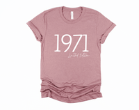 1971 Limited Edition Shirt | Over the Hill | 50th Birthday Shirt | 1971 Shirt | 50s Birthday | Birthday Gift | Funny Birthday Shirt