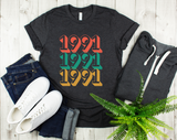 1991 Birthday Shirt | 30th Birthday Shirt | Vintage 1991 Shirt | 90s Birthday Shirt | Birthday Gift | 30th Birthday Party | Funny Bday Shirt