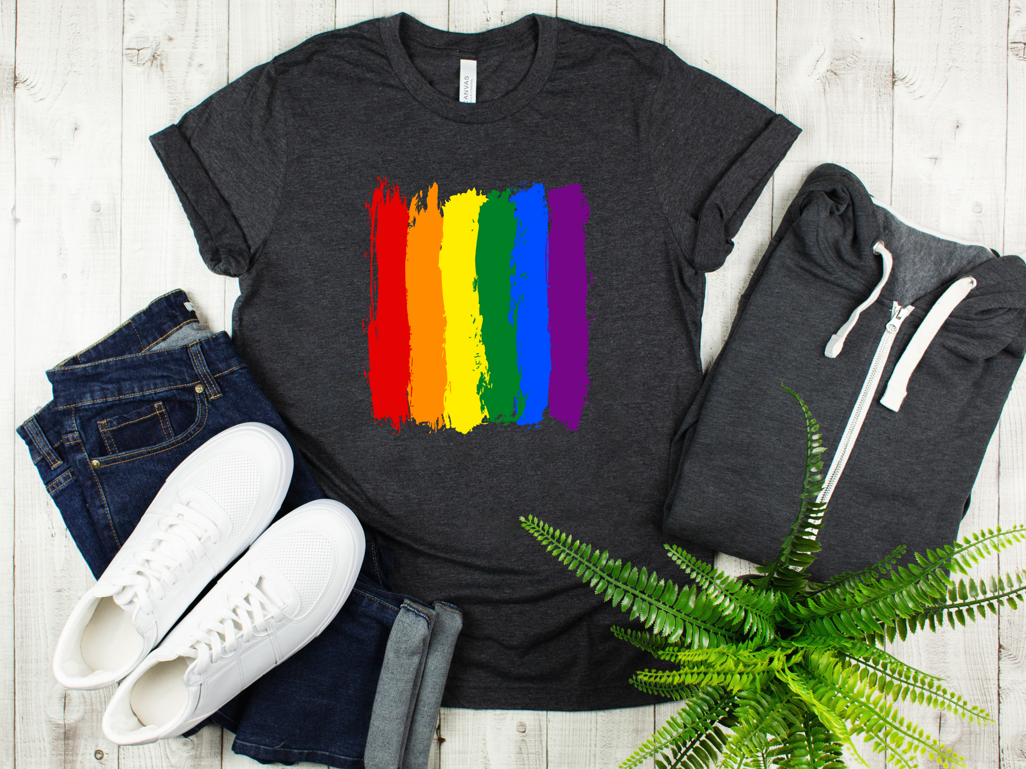 Abstract Rainbow Pride Shirt | Pride 2021 | Love Wins