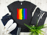 Abstract Rainbow Pride Shirt | Pride 2021 | Love Wins | Pride Month | LGBTQ Shirt | Gay Pride Shirt | LGBT | Gay Pride Gift | Pride Gift | Pride Week