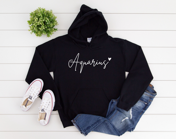 Aquarius Hoodie | Aquarius Sweatshirt | Aquarius Astrology | Aquarius Birthday Gift | Zodiac Sign | Aquarius Star Sign | Constellation | Gift for Friend