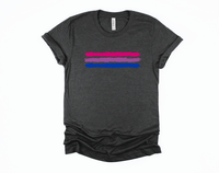 Bi Pride T-Shirt | Bi Flag Tee | Bisexual Flag LGBT | Gay Pride T Shirt | LGBTQ Gift | Pride Month