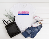 Bi Pride T-Shirt | Bi Flag Tee | Bisexual Flag LGBT | Gay Pride T Shirt | LGBTQ Gift | Pride Month