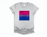 Bisexual Periodic Table T-Shirt | Bi Pride Shirt | Pride Month | Cute LGBTQ Top