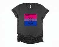 Bisexual Periodic Table T-Shirt | Bi Pride Shirt | Pride Month | Cute LGBTQ Top