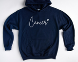 Cancer Hoodie | Cancer Sweatshirt | Cancer Astrology | Cancer Birthday Gift | Zodiac Sign | Cancer Star Sign | Constellation | Gift for Friend