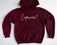 Capricorn Hoodie | Capricorn Hoodie | Capricorn Sweatshirt | Capricorn Astrology | Capricorn Birthday Gift | Zodiac Sign | Capricorn Star Sign | Constellation | Gift for Friend