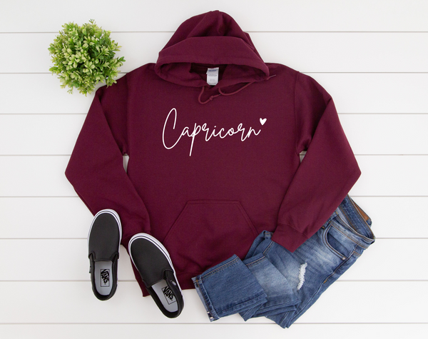 Capricorn Hoodie | Capricorn Hoodie | Capricorn Sweatshirt | Capricorn Astrology | Capricorn Birthday Gift | Zodiac Sign | Capricorn Star Sign | Constellation | Gift for Friend