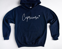 Capricorn Hoodie | Capricorn Hoodie | Capricorn Sweatshirt | Capricorn Astrology | Capricorn Birthday Gift | Zodiac Sign | Capricorn Star Sign | Constellation | Gift for Friend