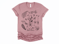 Forest Floor Shirt | Nature Shirt | Mushroom Shirt | Forest Shirt | Nature Lover | Gift for a Nature Lover | Hiking Shirt | Save the Trees