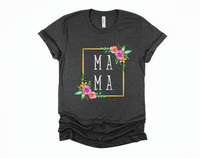 Mama Shirt | Flower Mom Shirt | Mommy Shirt | New Mom Gift | Gifts for Mom | Mom Gift | Mother's Day Gift | Baby Shower | Mom Life