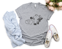 Oh Hay Cow Shirt | Funny Cow Shirt | Cute Cow | Farmer Girl Shirt | Crazy Cow T Shirt | Country Shirts | Cow Lover Gift | Gift for Cow Lover