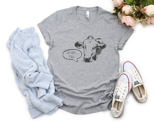 Cute cow shirts sales