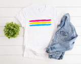 Pan Pride T-Shirt | Pansexual Flag Tee | Pansexual Pride T Shirt | Subtle Pride Shity | LGBTQ Pride Gift | Gender Blind TShir | Black Pride | Hearts Not Parts | Pride Month