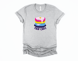 Pan-Cake T-Shirt | Funny Pan-Cake Shirt | Pansexual Pride Shirt | Equality Shirt | LGBTQ Pride | Queer Gift | Love Is Love