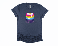 Pan-Cake T-Shirt | Funny Pan-Cake Shirt | Pansexual Pride Shirt | Equality Shirt | LGBTQ Pride | Queer Gift | Love Is Love