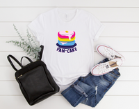 Pan-Cake T-Shirt | Funny Pan-Cake Shirt | Pansexual Pride Shirt | Equality Shirt | LGBTQ Pride | Queer Gift | Love Is Love