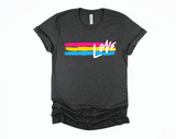 Pan Love T-Shirt | Pan Pride Shirt | Pansexual Flag | LGBTQ Shirt | LGBT Tee | Queer Gift | Pride Month