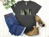 Pine Trees Shirt | Nature Shirt | Forest Shirt | Nature Lover | Gift for a Nature Lover | Hiking Shirt | Save the Trees | Adventurer Shirt