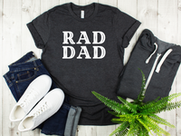 Rad Dad Shirt | Funny Dad Shirt | Fathers Day Gifts | Dad Gift | Gift for Dad | Fathers Day Gift Shirt | First Father’s Day | First time Dad