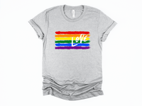 Rainbow Love Shirt | Pride 2021 | Love Wins | Pride Month | LGBTQ Shirt | Gay Pride Shirt | LGBT | Gay Pride Gift | Pride Gift | Pride Week