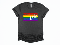 Rainbow Love Shirt | Pride 2021 | Love Wins | Pride Month | LGBTQ Shirt | Gay Pride Shirt | LGBT | Gay Pride Gift | Pride Gift | Pride Week