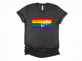 Rainbow Love Shirt | Pride 2021 | Love Wins | Pride Month | LGBTQ Shirt | Gay Pride Shirt | LGBT | Gay Pride Gift | Pride Gift | Pride Week