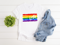 Rainbow Love Shirt | Pride 2021 | Love Wins | Pride Month | LGBTQ Shirt | Gay Pride Shirt | LGBT | Gay Pride Gift | Pride Gift | Pride Week