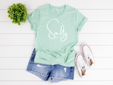 Salty Beach Shirt | Beach Lover Gift | Beach Lover | Ocean Lover | Gift for Her | Beach Vibes | Sea Lover | Beach Vacation | Vacation Shirt