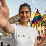 Rainbow Love Shirt | Pride 2021 | Love Wins | Pride Month | LGBTQ Shirt | Gay Pride Shirt | LGBT | Gay Pride Gift | Pride Gift | Pride Week