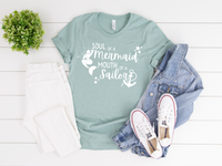 Soul of a Mermaid Mouth of a Sailor Shirt | Mermaid Mama | Mermaid at Heart | Mermaid Gift | Beach Lover Gift | Ocean Lover | Beach Vibes