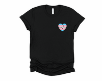 Trans Heartbeat T-Shirt | LGBTQ Heart Shirt | Trans Flag Shirt | Trans Right are Human Rights | Trans Pride LGBTQ Shirt | Transgender Shirt | Black Trans T Shirt | Trans Clothing Pride | LGBT Shirt,