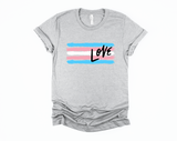 Trans Love T-Shirt | Trans Flag Shirt | Trans Rights | Pride LGBTQ Shirt | Transgender Shirt | Trans Clothing Pride Shirt | LGBT Shirt | Pride Month