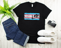 Trans flag store clothing