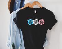 Trans Pride T-Shirt | Roses Shirt | Trans Rainbow Shirt | LGBTQ Shirt | Trans Mom | Pride Shirt | Transgender Pride Shirt | Trans Flag T-Shirt | Ally