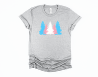 Trans Trees T-Shirt | Trans Pride Shirt | Transgender Flag Tee | LGBTQ | Trans Rainbow | Trans Mom | Trans Ally